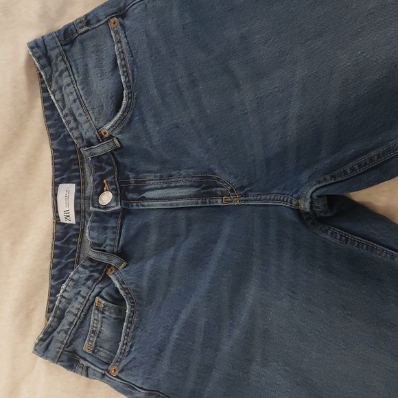 Zara Wide Leg Baggy Jeans - Picture 3 of 6